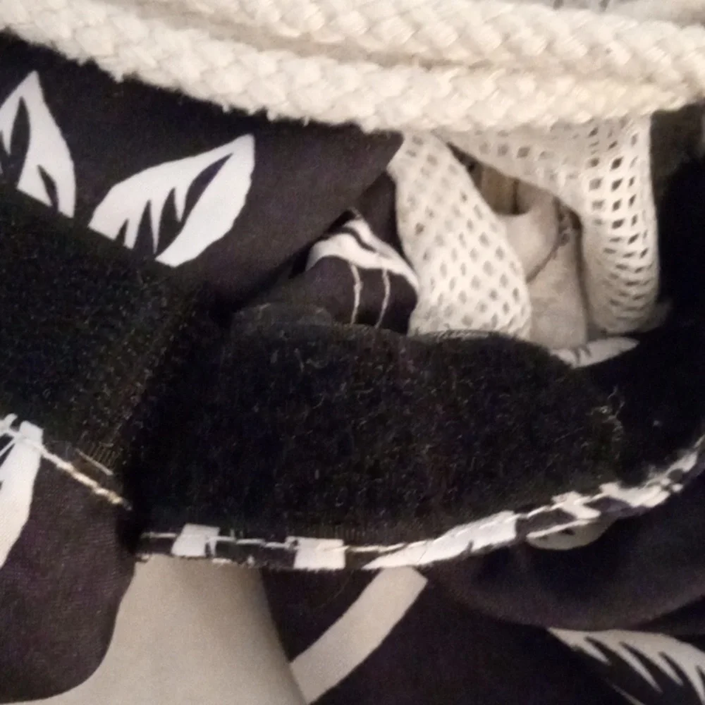 Polo Jeans Co Ralph Lauren Tropical Swim Trunks L Black